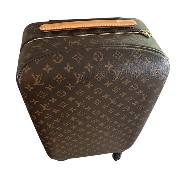 LOUIS VUITTON Monogram Zephyr 55 rigid Carry On Monogram canvas Brown with cover - Picture 4 of 12